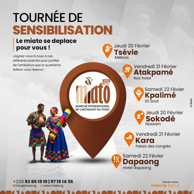 4 ème édition de MIATO: une tournée nationale pour sensibiliser les artisans 