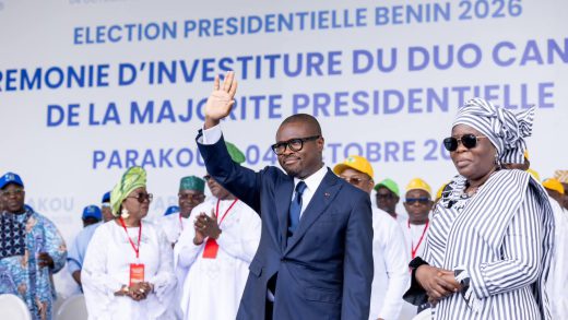 Présidentielle 2026 au Bénin : Le candidat de la coalition au pouvoir, Romuald Wadagni investi 