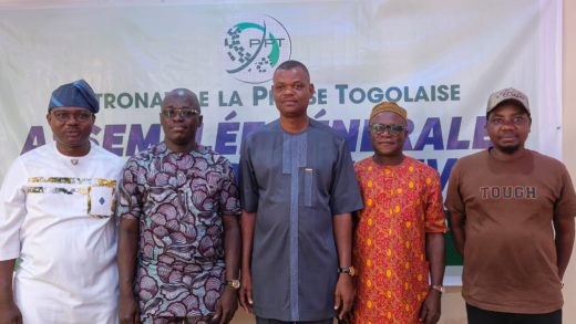PPT : Honoré Adontui reconduit à la tête du Patronat de la presse togolaise